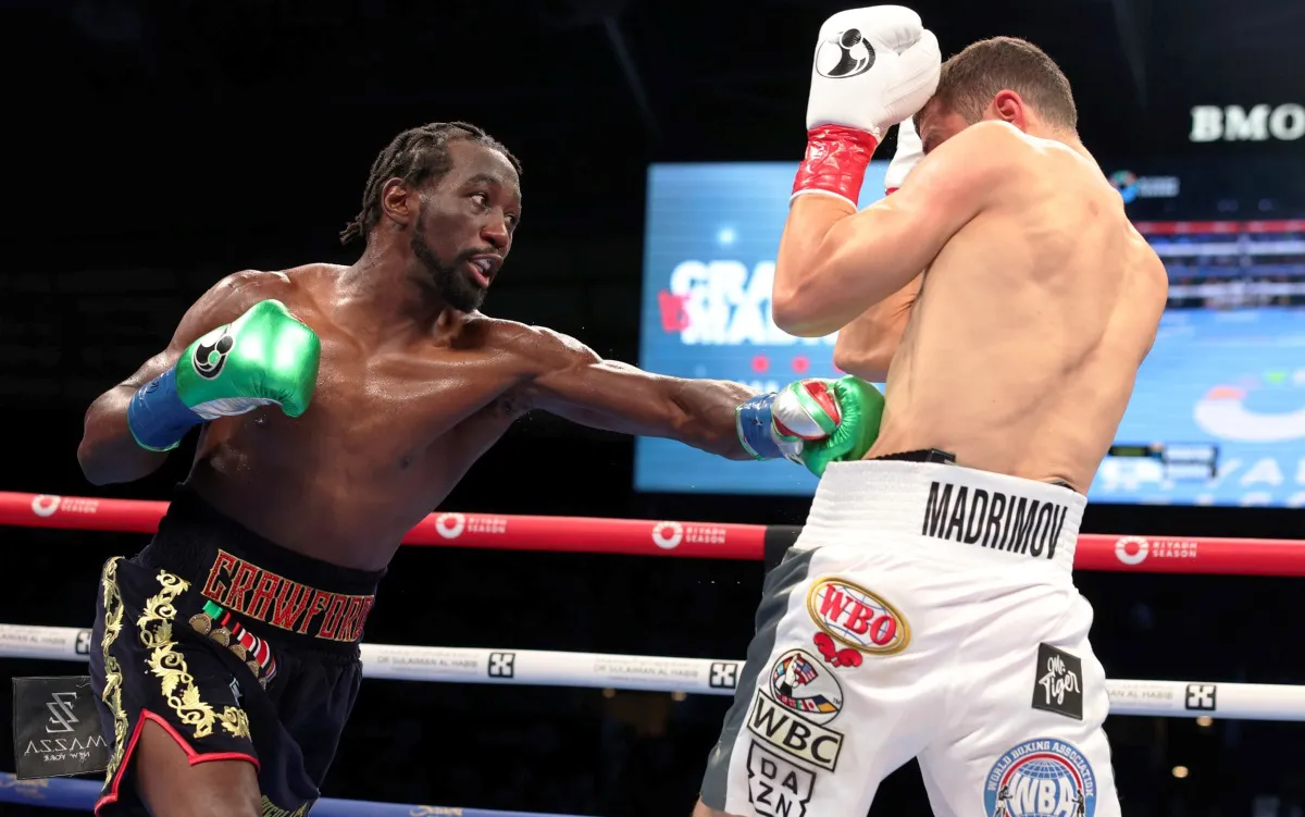 TERENCE CRAWFORD HACE HISTORIA Y CONQUISTA SU CUARTA CORONA MUNDIA
