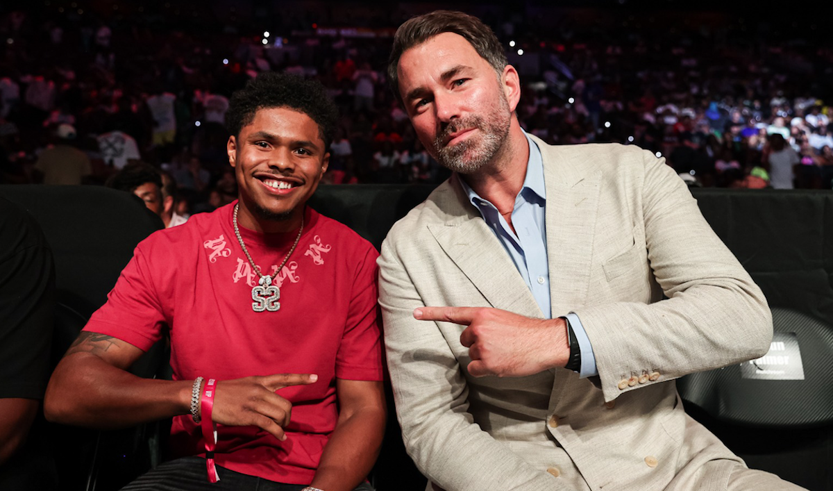SHAKUR STEVENSON SE SUMA A LAS FILAS DE MATCHROOM