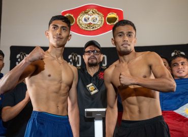 “CAMALEÓN” AYALA, LISTO PARA ENCARAR A DAVE APOLINARIO POR CINTO MUNDIAL MOSCA IBF