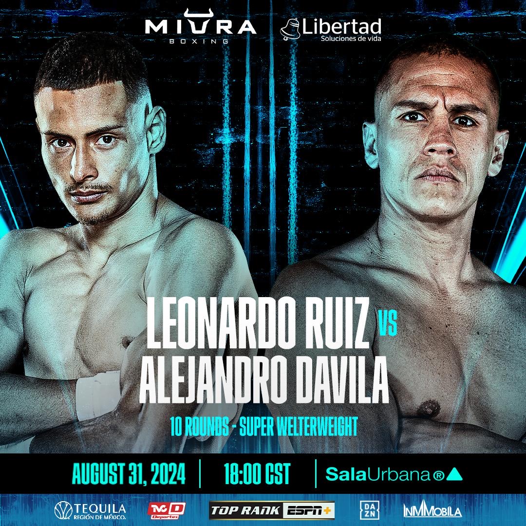 LEONARDO RUIZ Y ALEJANDRO DÁVILA BUSCAN ROBARSE LA NOCHE EN SALA URBANA