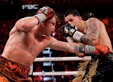 “CANELO” ÁLVAREZ DERROTÓ A EDGAR BERLANGA, PERO NO PUDO NOQUEARLO