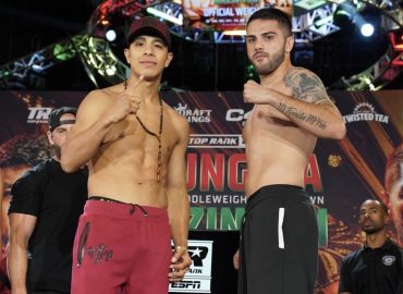 JAIME MUNGUÍA Y ERIK BAZINYAN, LISTOS PARA LA BATALLA EN GLENDALE