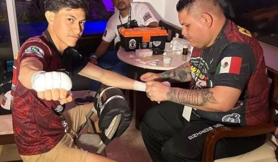 CELEX CASTRO, LISTO PARA ENCARAR AL ARGENTINO CAN MANSILLA, EN EL POLIFORUM CANCÚN