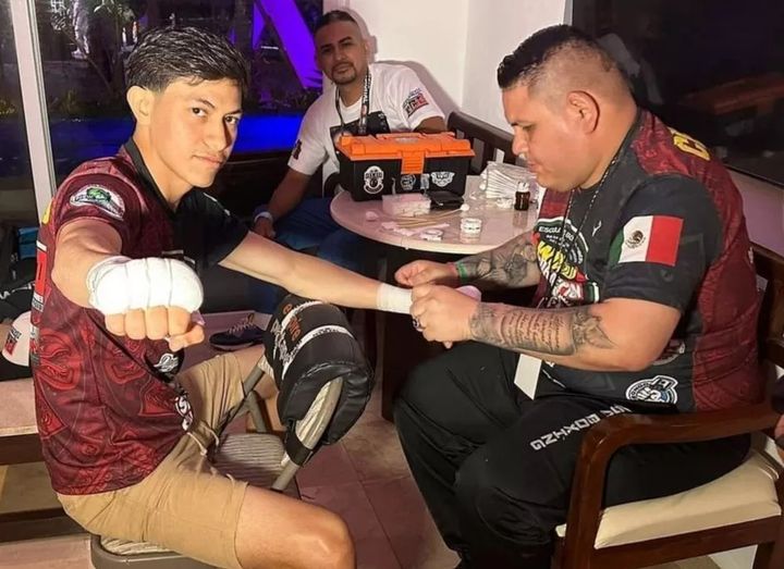 CELEX CASTRO, LISTO PARA ENCARAR AL ARGENTINO CAN MANSILLA, EN EL POLIFORUM CANCÚN