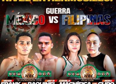 GUERRA MEXICO VS. FILIPINAS, ESTE SÁBADO EN HERMOSILLO