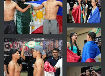 MEXICANOS Y FILIPINOS, LISTOS PARA LA BATALLA EN LA ARENA SONORA