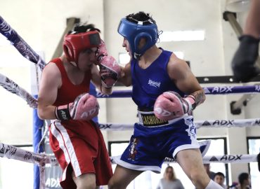 CON GRANDES COMBATES ARRANCÓ EL TORNEO PUÑOS SIN FRONTERAS