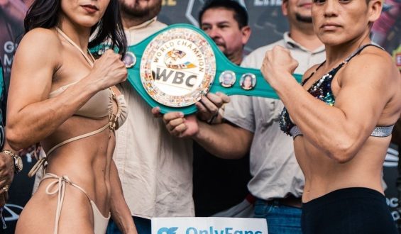YOKASTA VALLE Y ELIZABETH LÓPEZ DISPUTAN LA VACANTE CORONA WBC