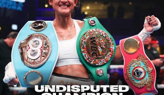 GABRIELA FUNDORA, CAMPEONA INDISCUTIDA, NOQUEÓ EN SIETE A “CHUCKY” ALANÍS