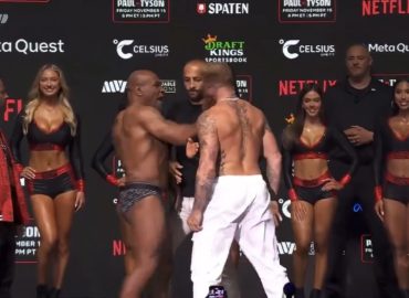 SE LE TERMINO LA PACIENCIA, MIKE TYSON CACHETEO A JAKE PAUL