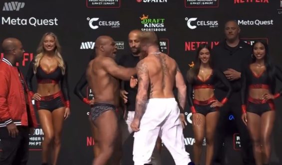 SE LE TERMINO LA PACIENCIA, MIKE TYSON CACHETEO A JAKE PAUL