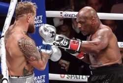 MIKE TYSON SUCUMBE AL TIEMPO, Y PIERDE DECISIÓN UNÁNIME ANTE JAKE PAUL