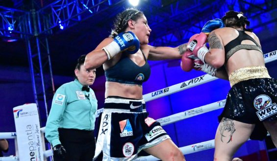 MARIANA “BARBY” JUÁREZ DEFENDIÓ CON ÉXITO EL CINTURÓN PLATA WBC