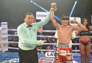 IMPARABLE, CELES CASTRO VENCIÓ AL ARGENTINO DIEGO RUIZ, EN CHETUMAL