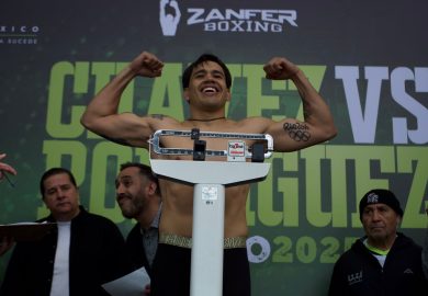 TODO SE ENCUENTRA LISTO PARA EL COMBATE OMAR CHÁVEZ VS. “CHINO” RODRÍGUEZ