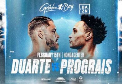 OSCAR DUARTE SE MEDIRÁ A REGIS PROGRAIS, EN ATRACTIVO COMBATE