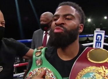 STEPHEN FULTON DESPOJÓ DEL CAMPEONATO WBC A BRANDON FIGUEROA