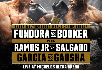 SEBASTIÁN FUNDORA VS. CHORDALE BOOKER, UN COMBATE DE ALTO PODER