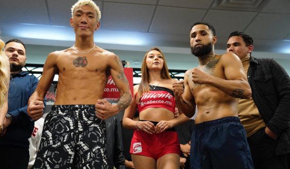LUIS “PANTERA” NERY Y KYNOSKE KAMEDA, LISTOS PARA UNA GUERRA SOBRE EL RING
