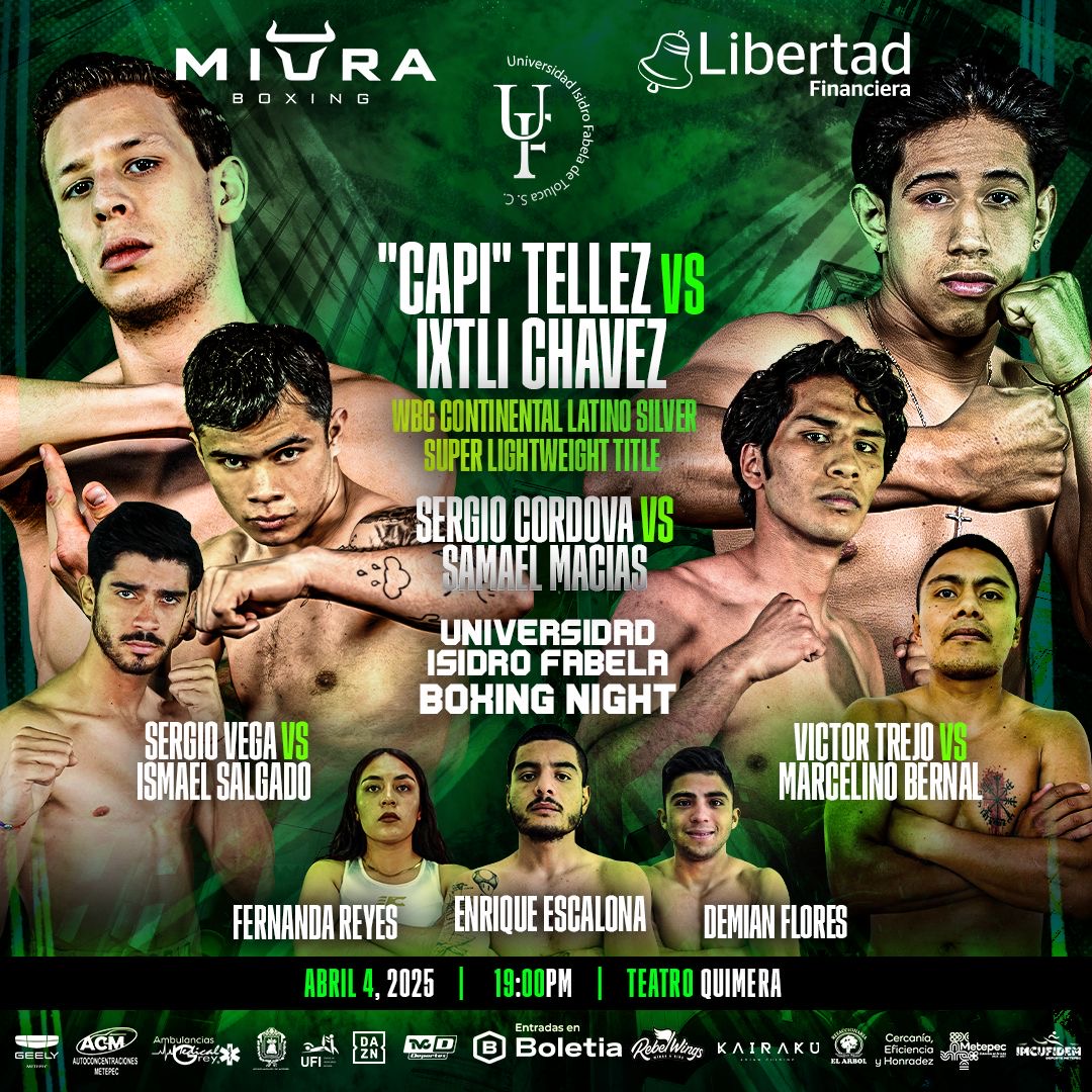 METEPEC VOLVERÁ A TENER BOXEO DE PRIMER NIVEL