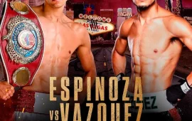 “DIVINO” ESPINOZA SE MEDIRÁ A EDWAR VAZQUEZ, EN EL RESPAKDO