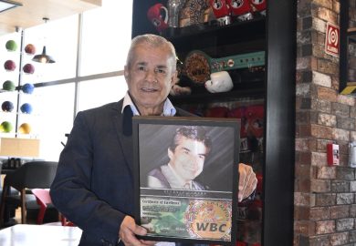 EL WBC RECONOCIÓ A ALFONSO ZAMORA POR 50 AÑOS DE SU TÍTULO MUNDIAL GALLO