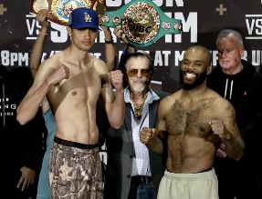SEBASTIAN FUNDORA, LISTO PARA EXPONER SUS CINTOS WBC Y WBO ANTE CHORDALE BOOKER