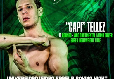 RICARDO «CAPI» TELLEZ, EN POS DEL TÍTULO CONTINENTAL LATINO SILVER DEL CMB