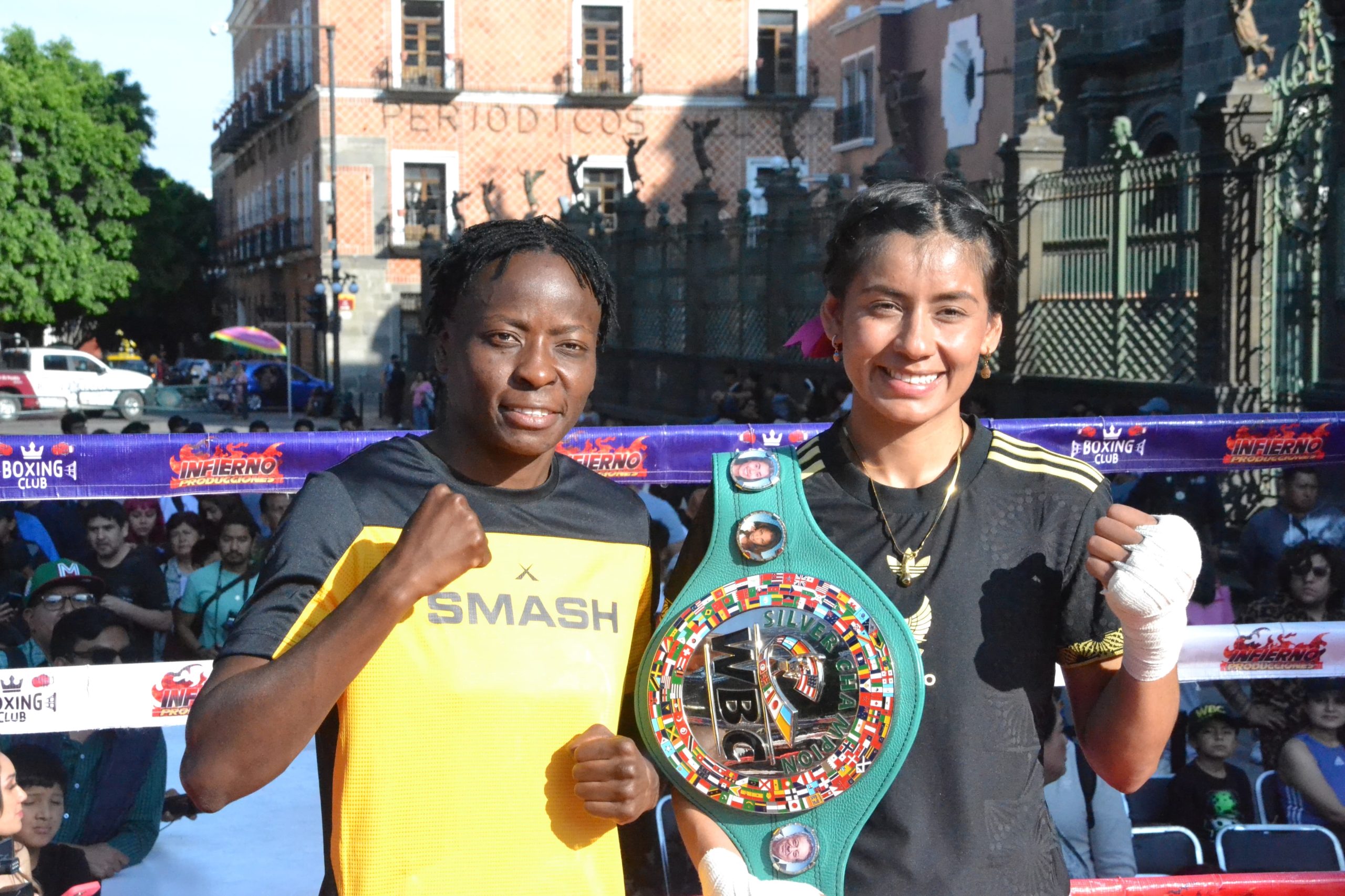 GABRIELA “BONITA” SÁNCHEZ Y RETADORA OFRECIERON ENTRENAMIENTO PÚBLICO