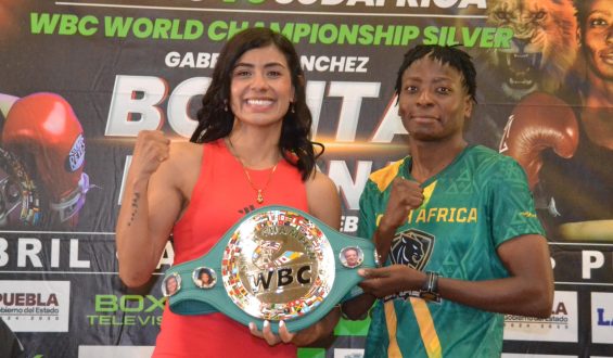 GABRIELA “LA BONITA” SÁNCHEZ Y SIMANGELE HADEBE AUGURAN CANDENTE COMBATE EN PUEBLA