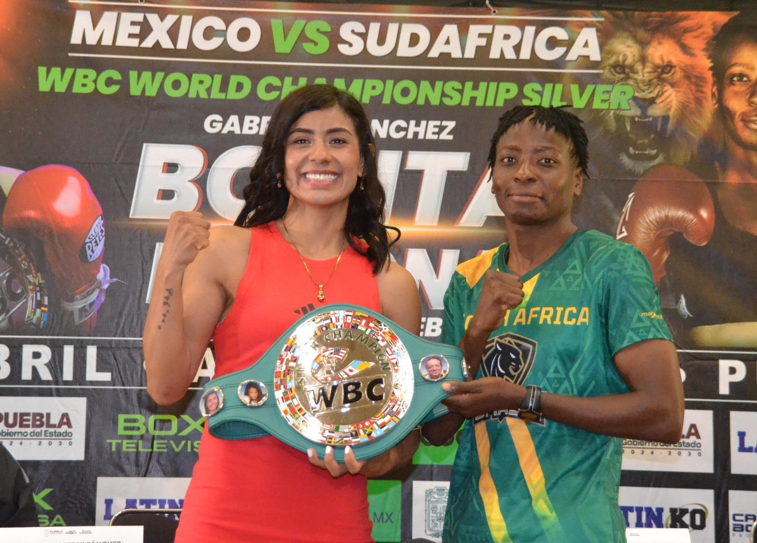 GABRIELA “LA BONITA” SÁNCHEZ Y SIMANGELE HADEBE AUGURAN CANDENTE COMBATE EN PUEBLA