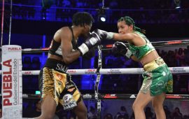 EXITOSA DEFENSA DE “LA BONITA” GABRIELA SÁNCHEZ EN EL AUDITORIO GNP DE PUEBLA