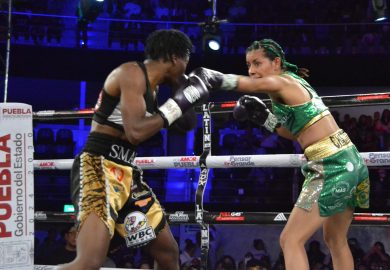 EXITOSA DEFENSA DE “LA BONITA” GABRIELA SÁNCHEZ EN EL AUDITORIO GNP DE PUEBLA