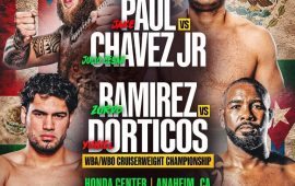 PAUL VS. CHÁVEZ JR. Y RAMÍREZ VS. DORTICÓS, PRÓXIMO 28 DE JUNIO EN ANAHEIM