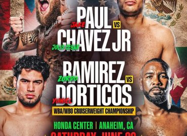 PAUL VS. CHÁVEZ JR. Y RAMÍREZ VS. DORTICÓS, PRÓXIMO 28 DE JUNIO EN ANAHEIM