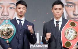 JUNTO NAKATANI Y RYOSUKE NISHIDA, EN DUELO UNIFICATORIO WBC/IBF