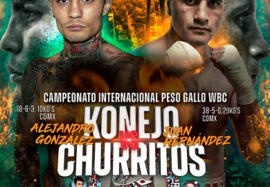“KONEJO” GONZÁLEZ VS. “CHURRITOS” HERNÁNDEZ,, COMBATE ESTELAR EN LA GAM