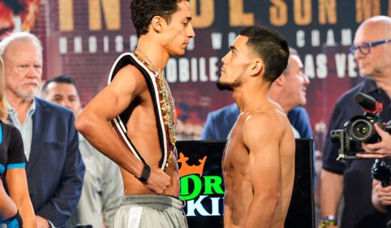 RAFAEL “DIVINO” ESPINOSA Y EDWARD “KID” VÁZQUEZ, LISTOS PARA UNA GUERRA