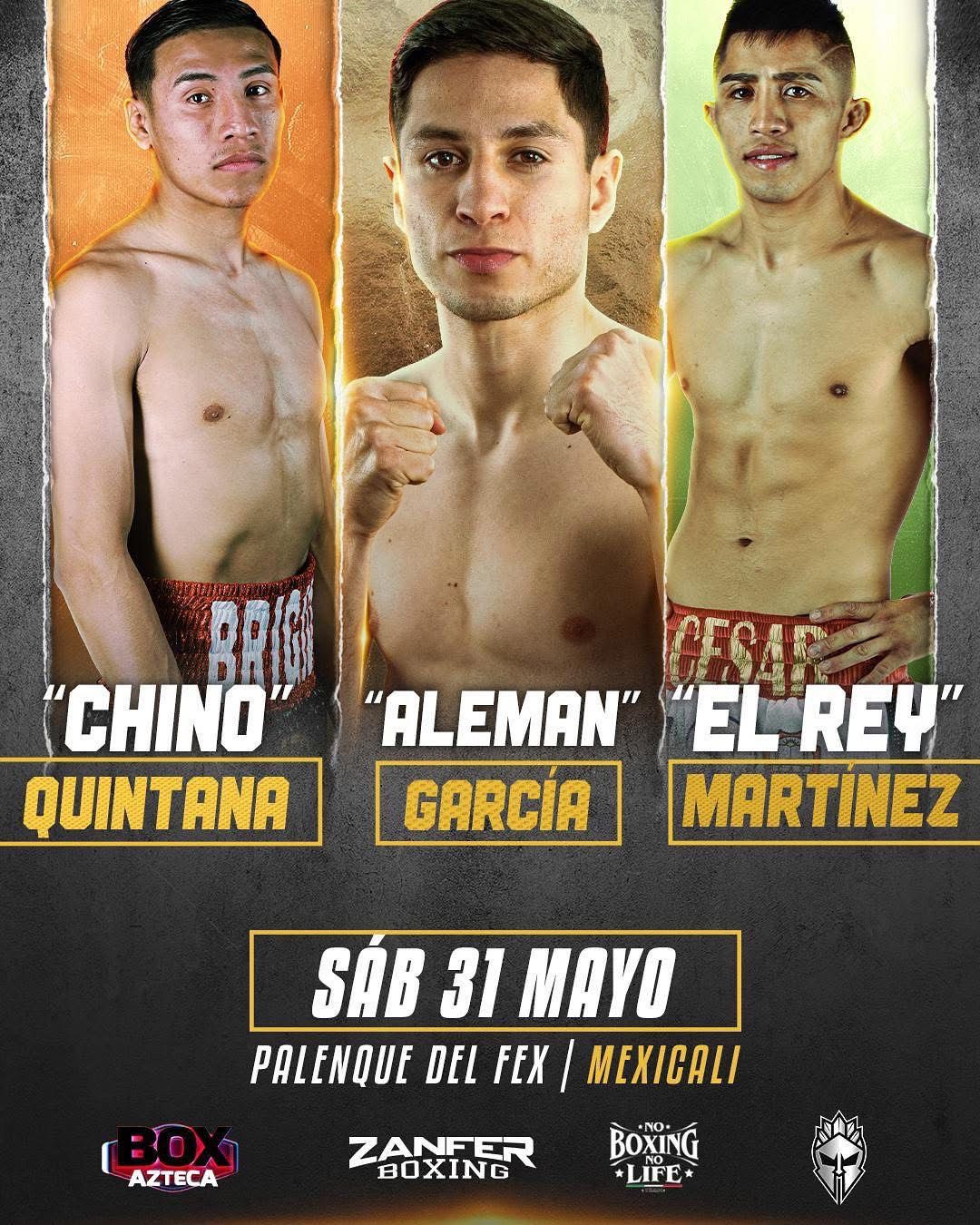 BOXEO DE ALTO NIVEL, ESTE SÁBADO EN MEXICALI CON TALENTO NACIONAL