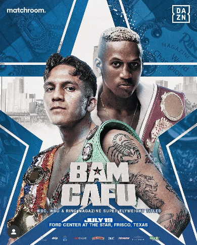 “BAM” RODRÍGUEZ VS. PHUMELELA CAFU, ATRACTIVO COMBATE DE CAMPEONES