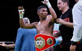 WILLIBALDO GARCÍA VENCIÓ A RENÉ CALIXTO Y ES EL NUEVO CAMPEÓN MUNDIAL SUPERMOSCA IBF