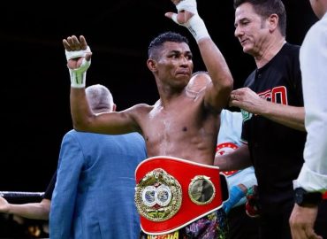WILLIBALDO GARCÍA VENCIÓ A RENÉ CALIXTO Y ES EL NUEVO CAMPEÓN MUNDIAL SUPERMOSCA IBF
