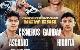 GRANDES PELEAS EN LA FUNCIÓN “CHIQUITA BOXING NEW ERA”