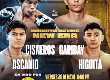 GRANDES PELEAS EN LA FUNCIÓN “CHIQUITA BOXING NEW ERA”