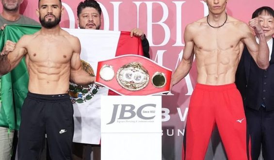EDUARDO “SUGAR” NÚÑEZ, LISTO PARA ENCARAR EN EL PATIO DE SU CASA A MASANORI RIKISHI