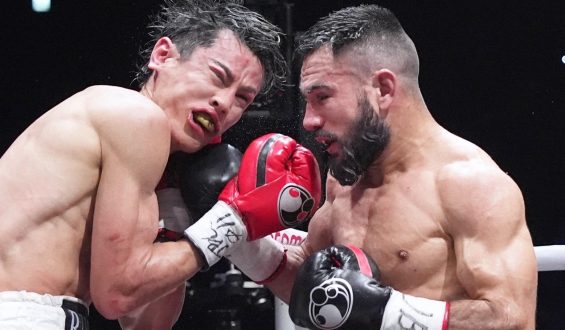 “SUGAR” NÚÑEZ SE CORONÓ EN JAPÓN, DERROTÓ EN CRUENTA BATALLA A RIKIISHI