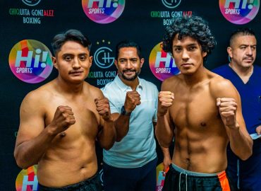 AARÓN GARIBAY E ISAAC SÁNCHEZ, EN PESO PARA “CHIQUITA BOXING NEW ERA”