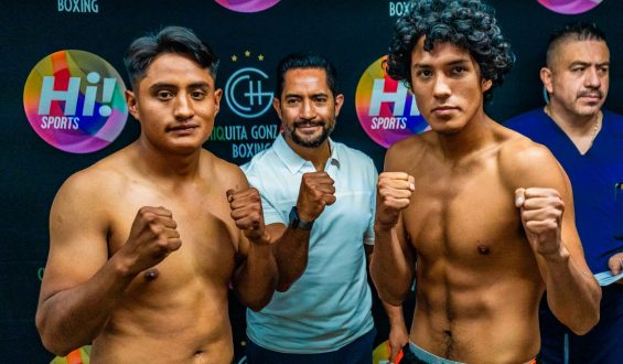 AARÓN GARIBAY E ISAAC SÁNCHEZ, EN PESO PARA “CHIQUITA BOXING NEW ERA”