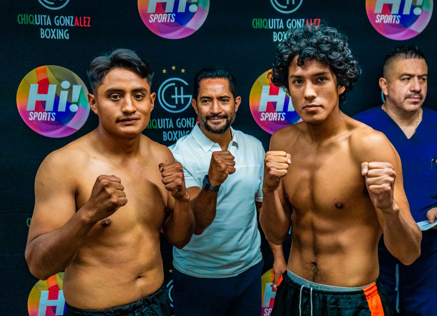 AARÓN GARIBAY E ISAAC SÁNCHEZ, EN PESO PARA “CHIQUITA BOXING NEW ERA”