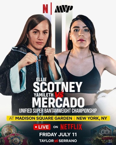 YAMILETH MERCADO Y ELLIE SCOTNEY, EN ATRACTIVO COMBATE DE UNIFICACIÓN